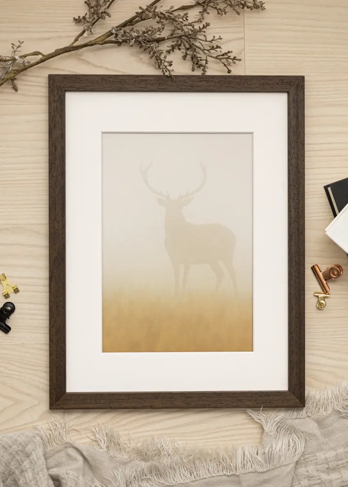Moldura Brown Wood 21x29,7 cm (A4)