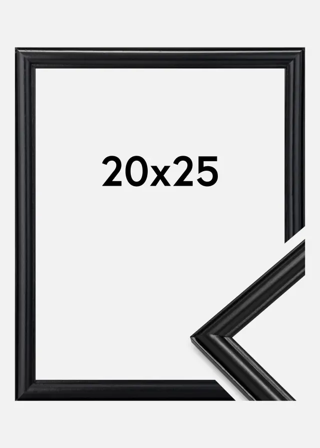 Moldura Line Preto 20x25 cm