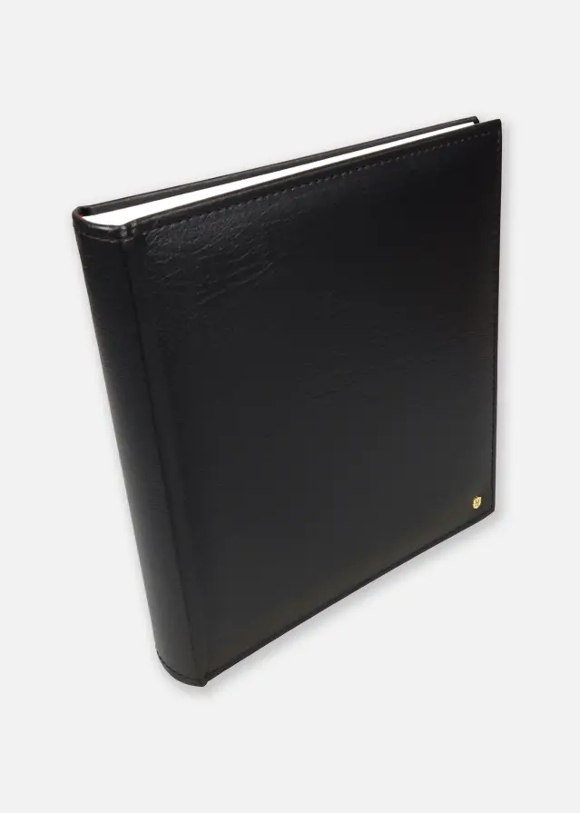 Henzo Lonzo Álbum - Preto - 28x30 cm (70 Páginas brancas / 35 folhas)