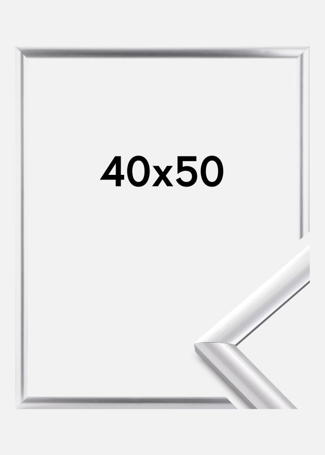 Moldura Trendstyle Prateado 40x50 cm