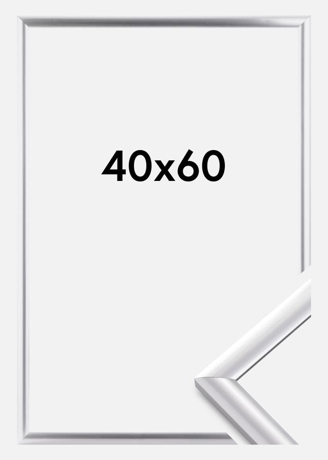 Moldura Trendstyle Prateado 40x60 cm