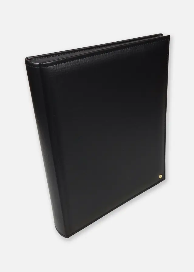Henzo Lonzo Álbum - Preto - 30x36 cm (80 Páginas pretas / 40 folhas)