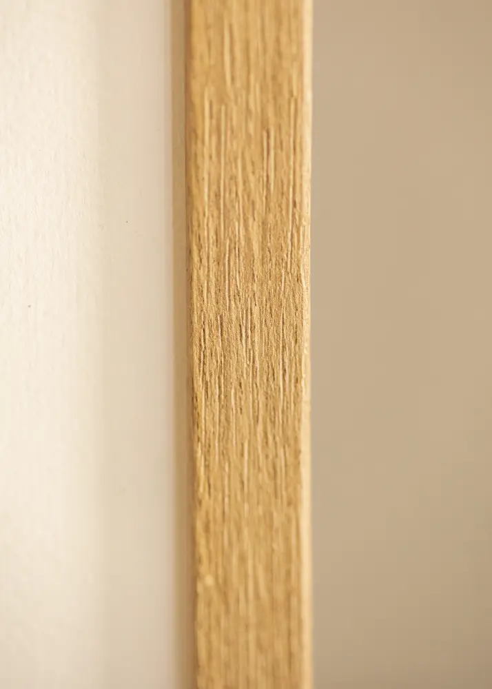 Moldura Ares Vidro acrílico Natural Oak 50x70 cm