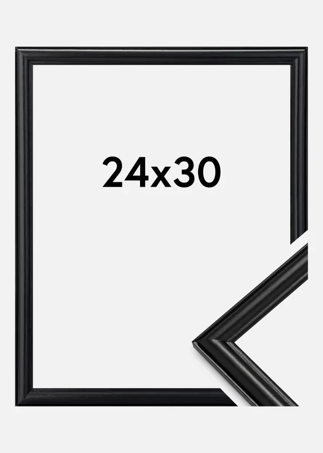 Moldura Line Preto 24x30 cm