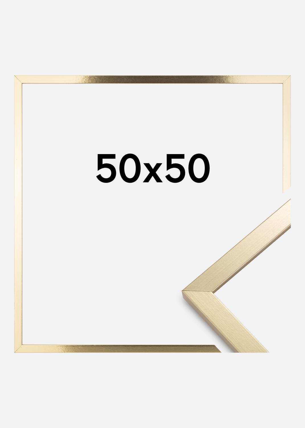 Product Image for Moldura Trendy Vidro acrílico Dourado 50x50 cm