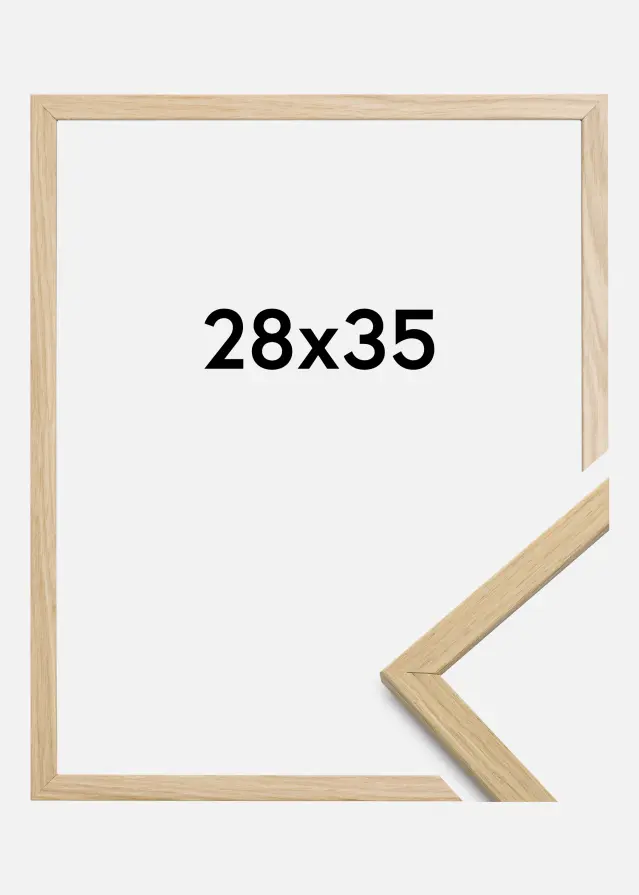 Moldura Edsbyn Carvalho 28x35 cm