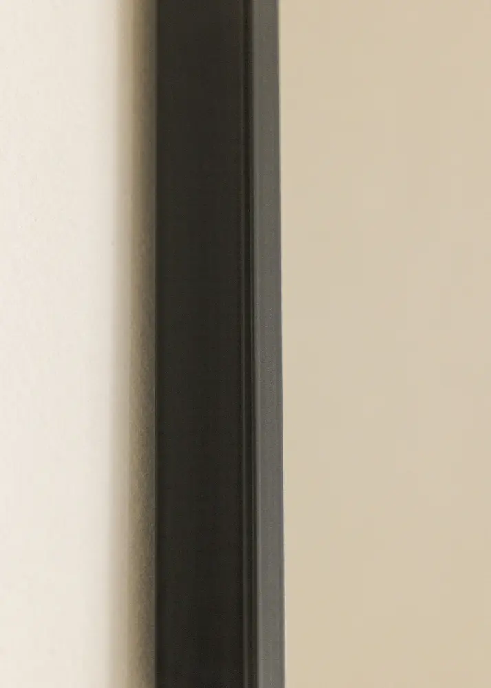 Moldura Desire Preto 40x50 cm - Passe-partout Branco 28x35 cm