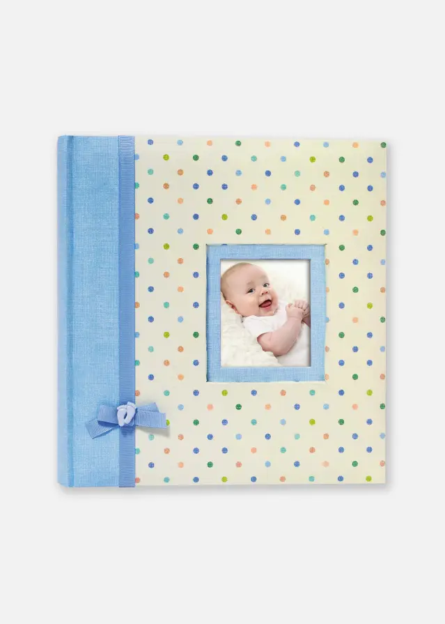 Kara Álbum Azul - 24x24 cm (40 Páginas brancas / 20 folhas)