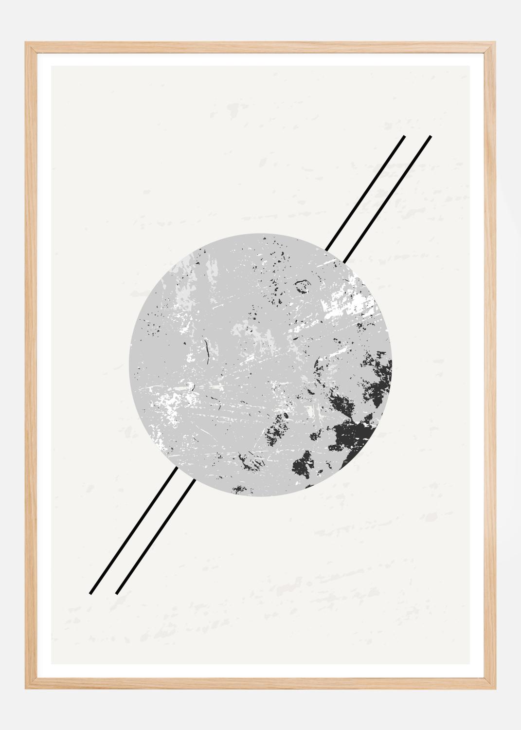 Product Image for Abstract Circle II Póster (21x29.7 cm (A4))