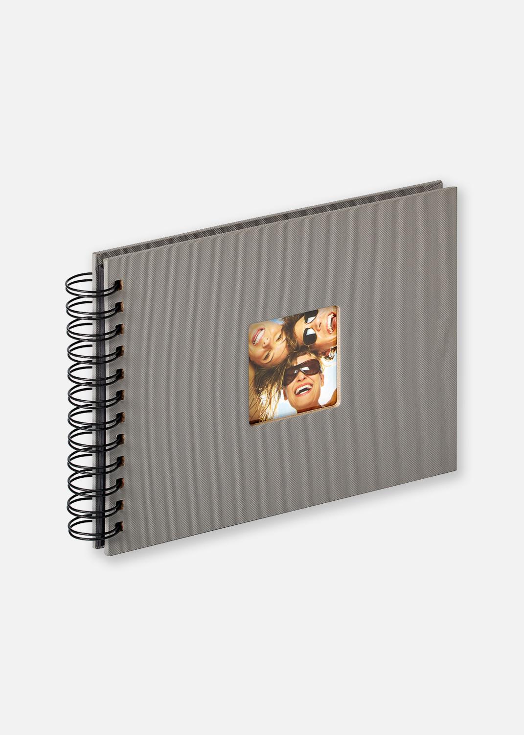 Product Image for Fun Álbum de espiral Cinzento - 23x17 cm (40 Páginas pretas / 20 folhas)