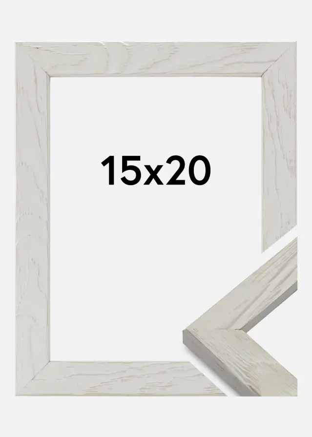 Moldura Segenäs Branco 15x20 cm