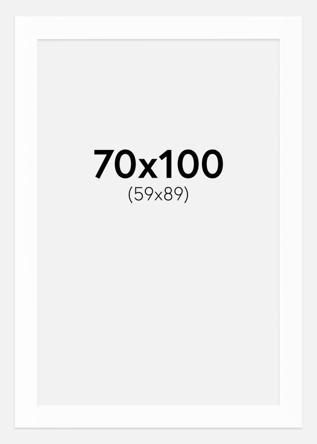 Passe-partout Canson Branco (Bordo interior branco) 70x100 cm (59x89)