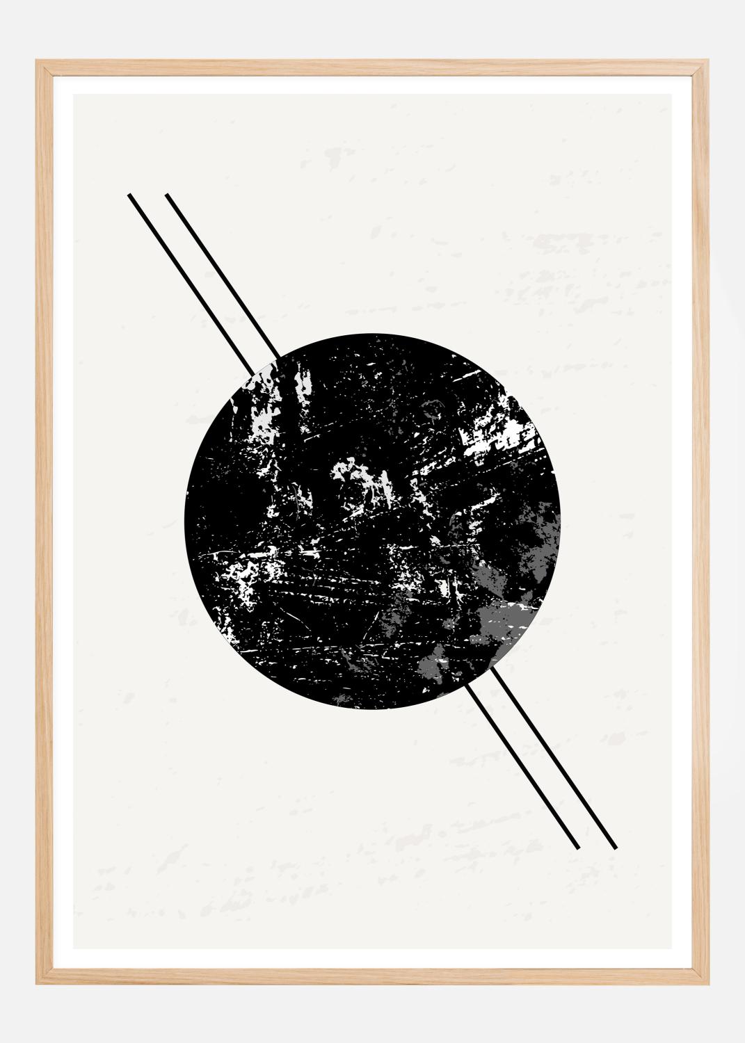 Product Image for Abstract Circle III Póster (21x29.7 cm (A4))