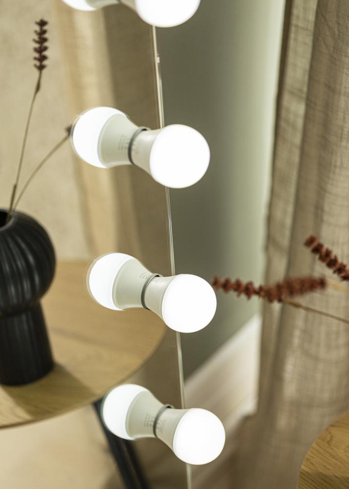 KAILA Espelho Tall LED Preto 55x165 cm