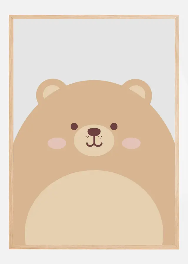 Cute Bear Póster