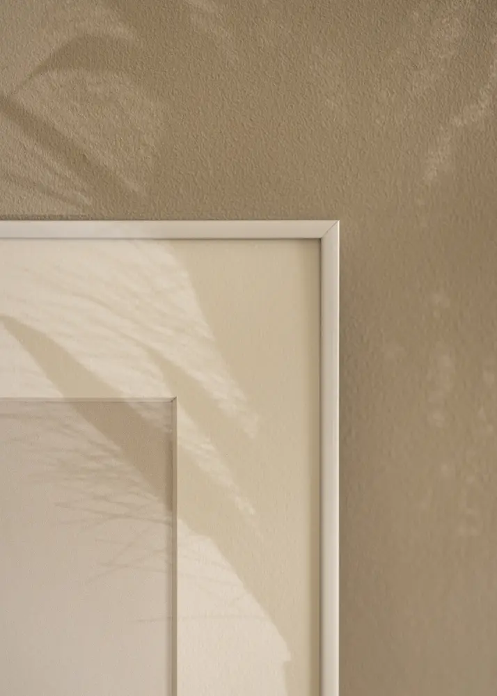 Moldura Ibiza Branco - Tamanho personalizável
