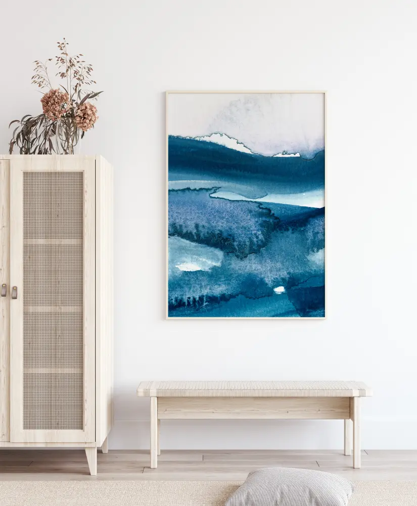Stormy sea Póster