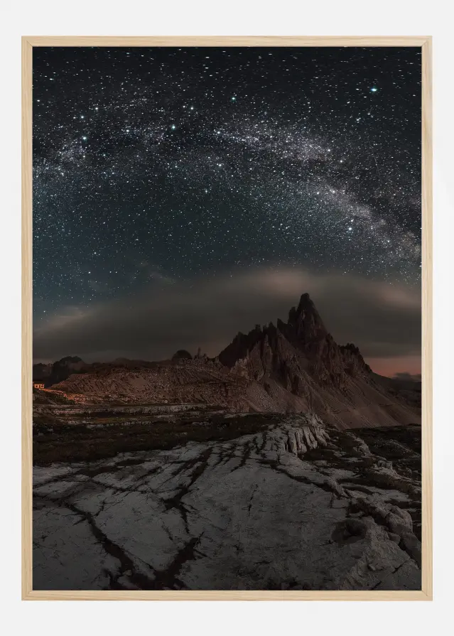 Galaxy Dolomites Póster