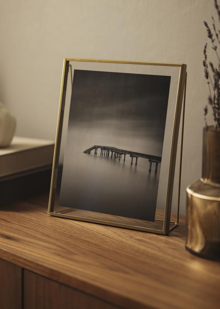 Moldura Artistic Dourado 10x15 cm