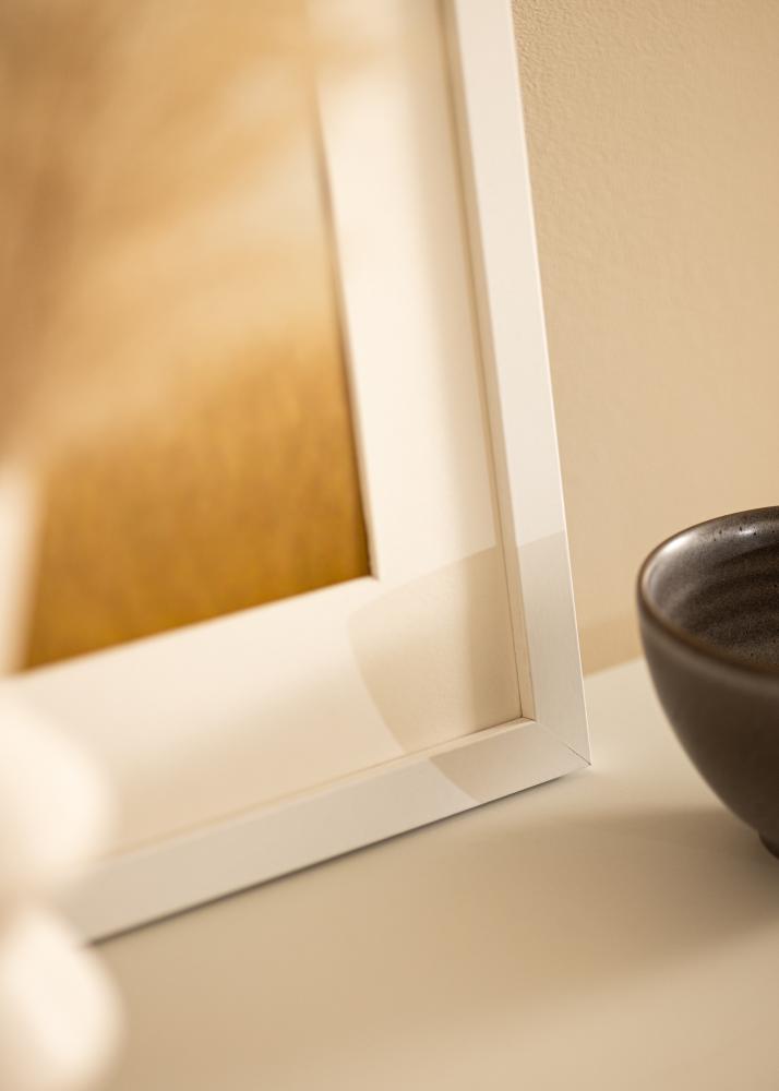 Moldura Deco Vidro acrílico Branco 60x80 cm