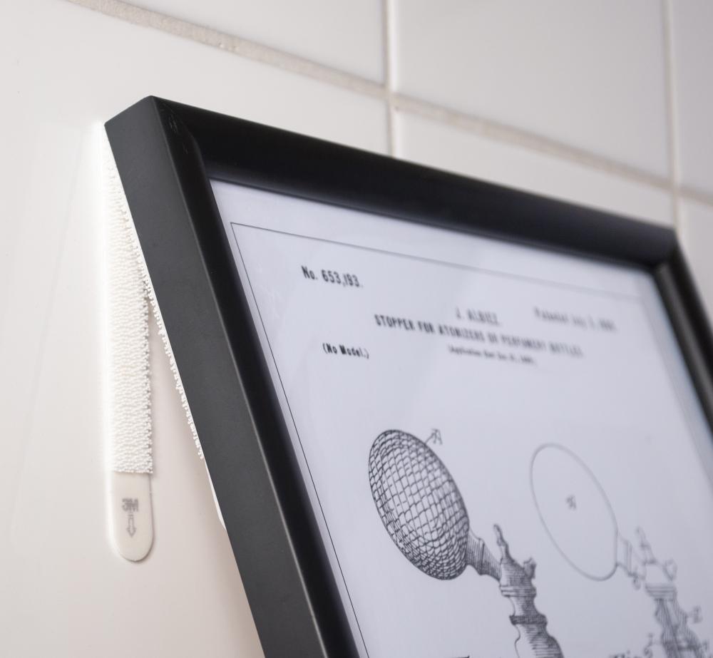 3M Command Narrow Tiras adesivas para quadros Branco - 5 kg