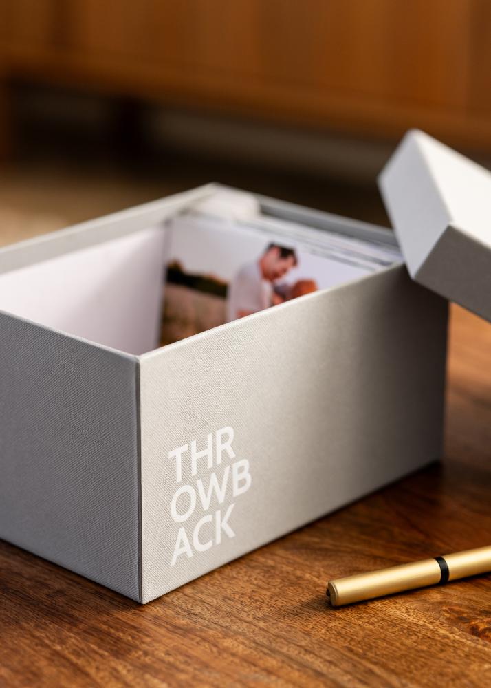 KAILA THROWBACK Caixa de Fotos (700 bilder i 10x15 cm) - Cinza