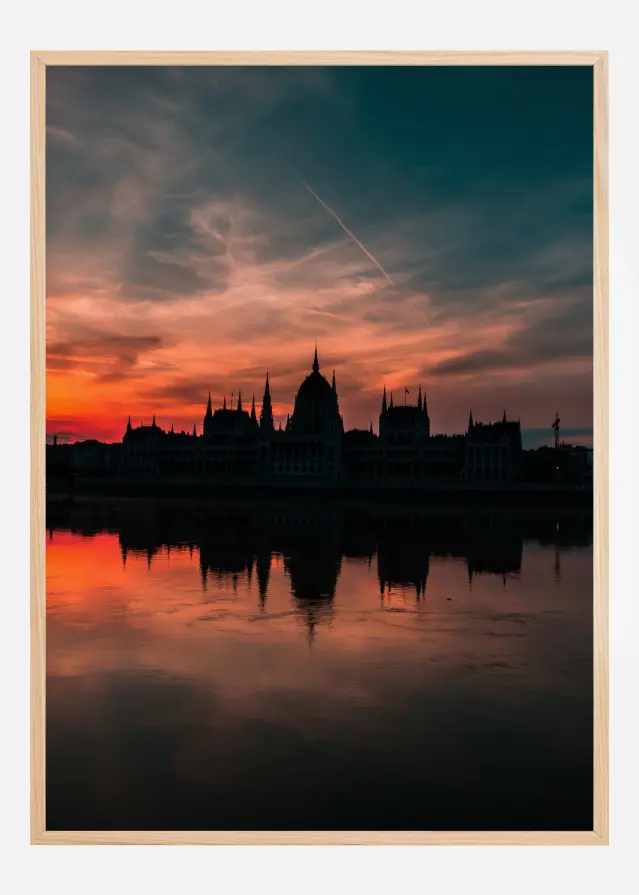 Sundown Over City Póster