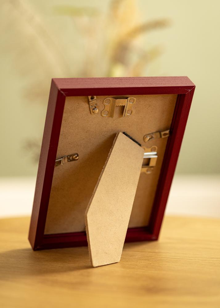 Colorful Vidro acrílico Vermelho 13x18 cm