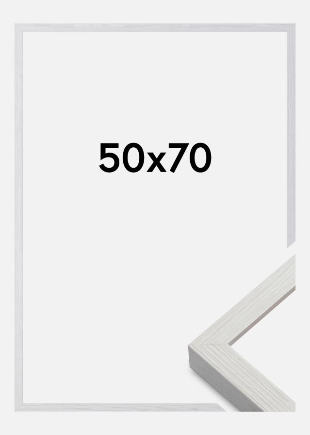 Moldura Nielsen Premium Quadrum SnöBranco 50x70 cm