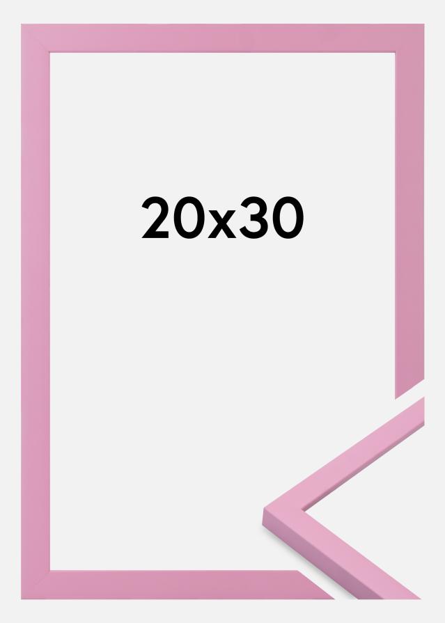 Moldura Kent Vidro acrílico Rosa 20x30 cm
