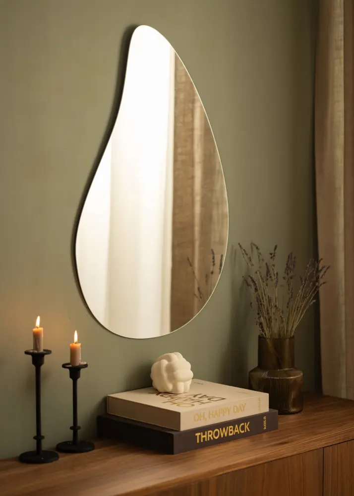 Espelho Slim Drop Clear 80x55 cm