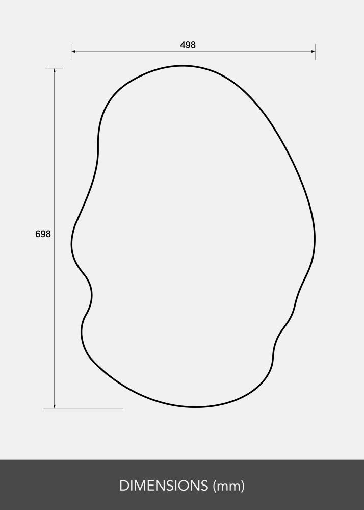 Espelho Wide Cloud 50x70 cm