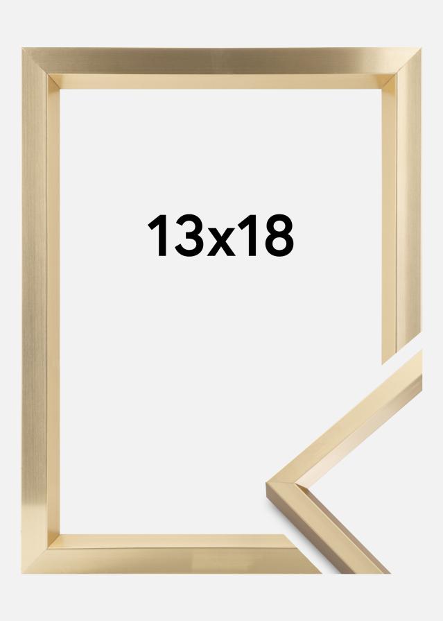 Moldura Steel Style Dourado 13x18 cm