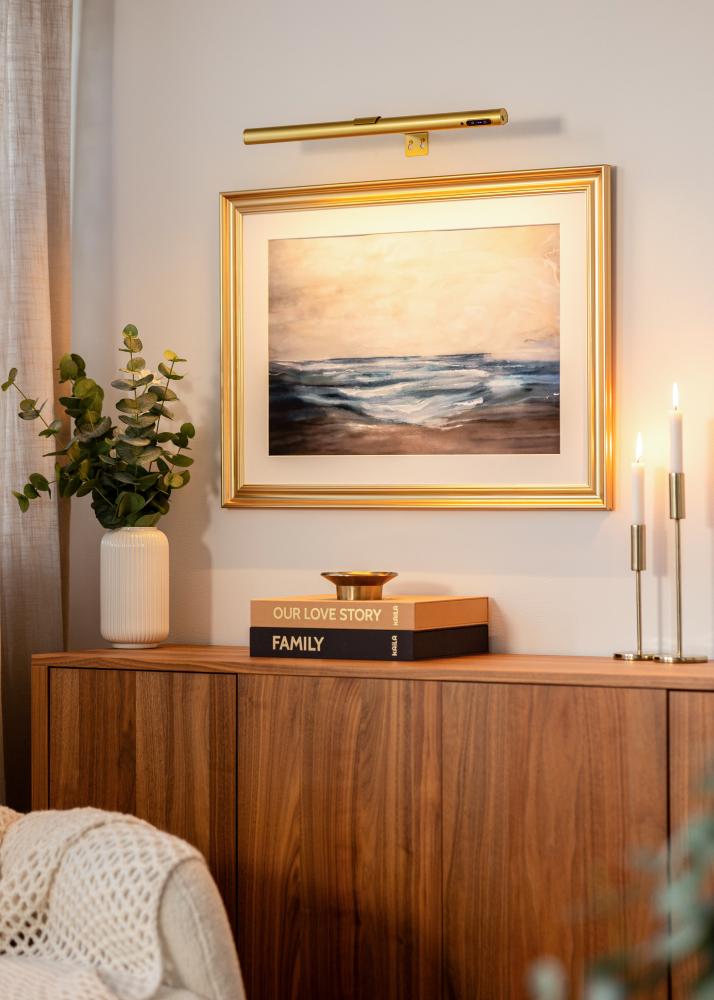 KAILA Halo Iluminação de Quadro a Pilhas 50 cm - Ouro