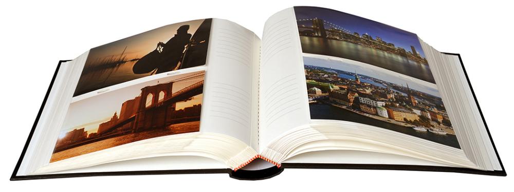 Fun Álbum com espaço para anotações Azul - 200 Fotografias em formato 10x15 cm