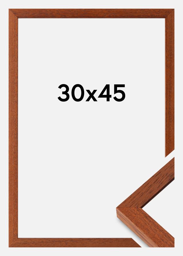 Moldura Hermes Vidro acrílico Cereja 30x45 cm