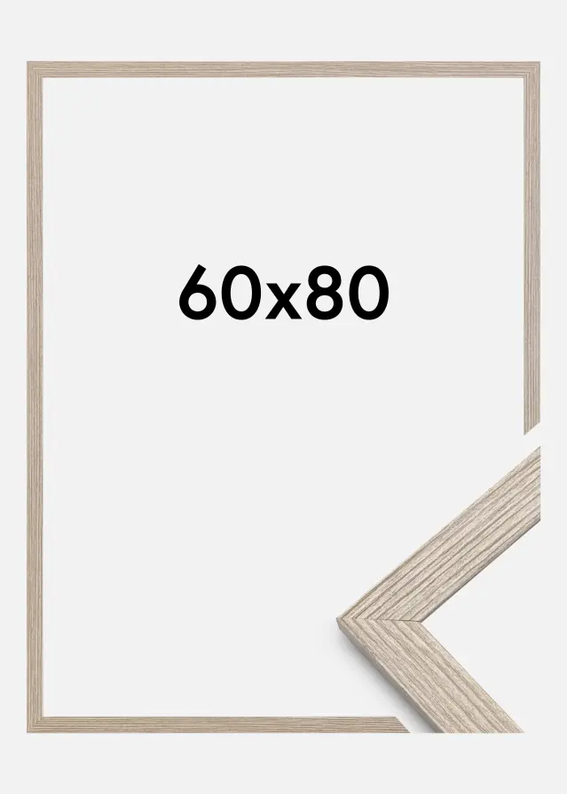 Moldura Stilren Greige Oak 60x80 cm