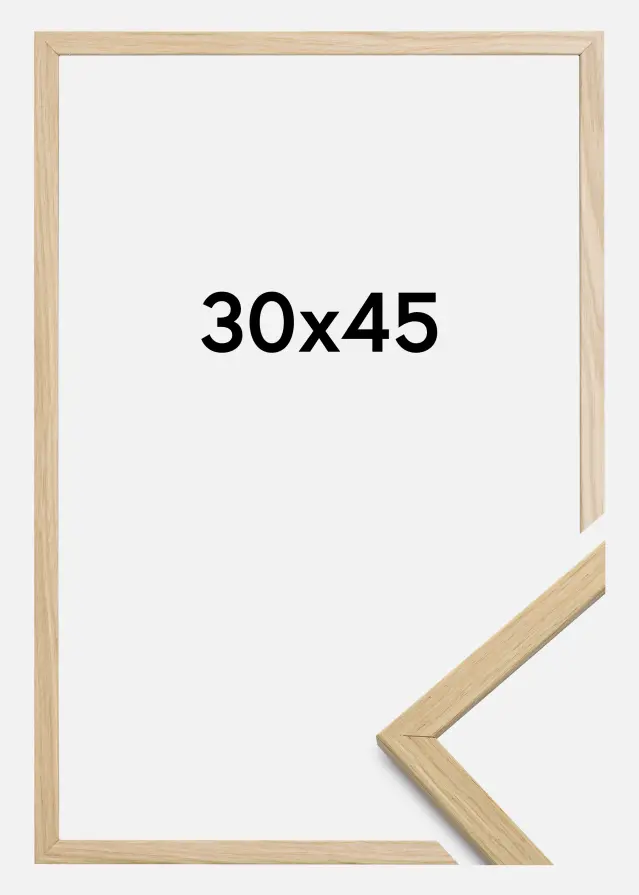 Moldura Edsbyn Carvalho 30x45 cm