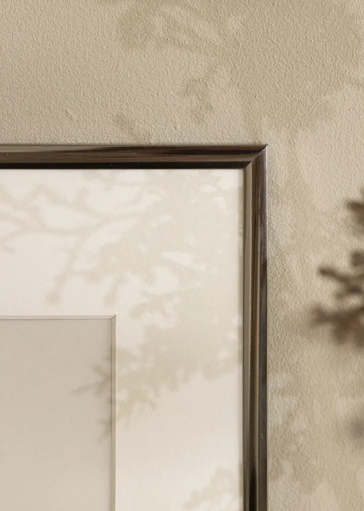Moldura New Lifestyle Aço 20x30 cm - Passe-partout Branco 15x21 cm (A5)