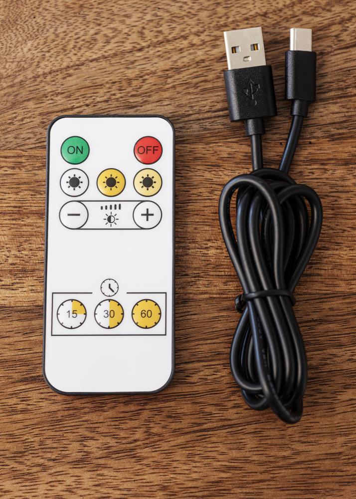 KAILA Halo Iluminação de Quadro a Pilhas 50 cm - Ouro