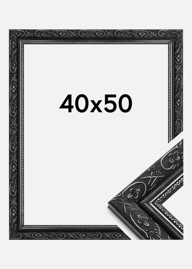 Moldura Barock Preto 40x50 cm