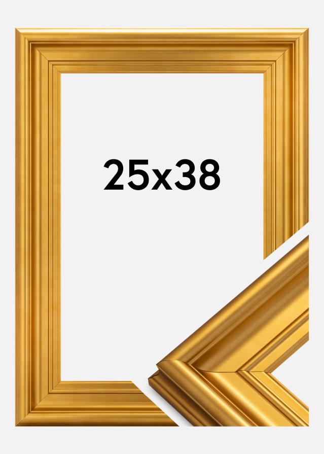 Moldura Mora Premium Dourado 25x38 cm