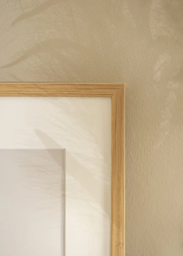 Moldura Soul Oak Veneer Vidro acrílico 59,4x84 cm (A1)