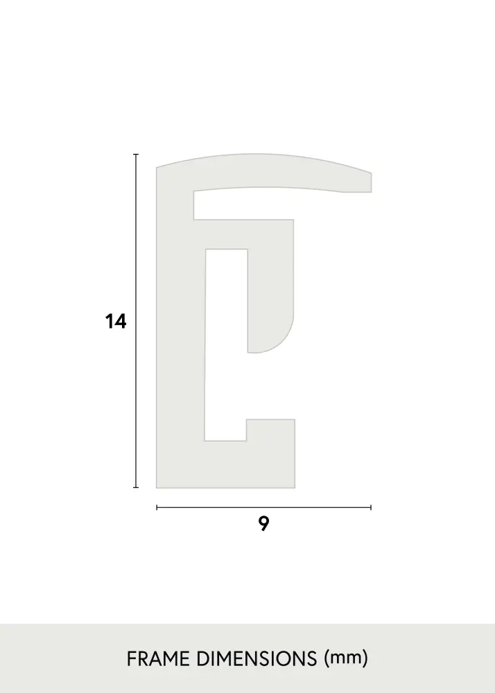 Moldura New Lifestyle Aço 20x30 cm - Passe-partout Branco 15x21 cm (A5)