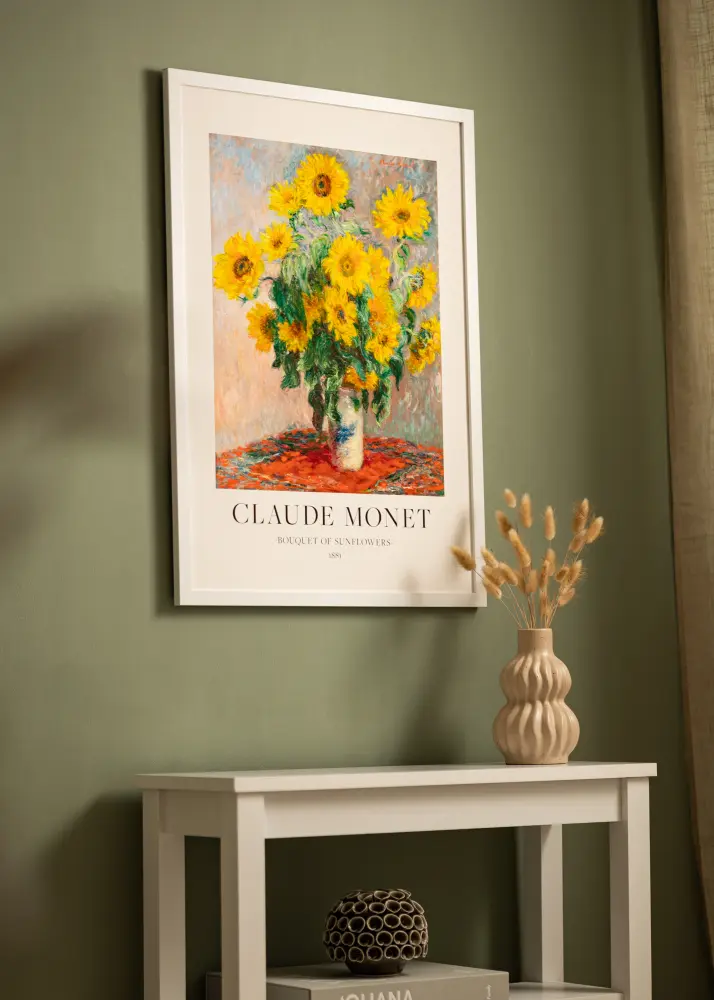 Moldura Deco Vidro acrílico Branco 40x60 cm