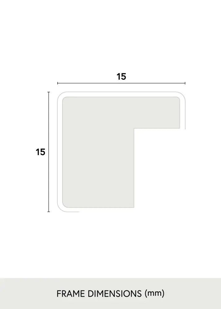 Moldura NordicLine Lemon Curry 21x29,7 cm (A4)