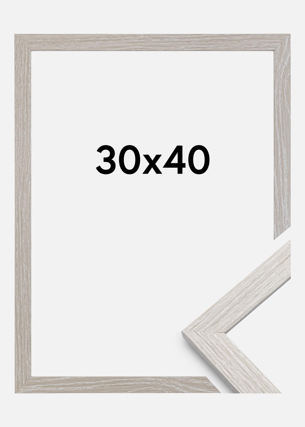 Product Image for Moldura Stilren Vidro acrílico Light Grey Oak 30x40 cm
