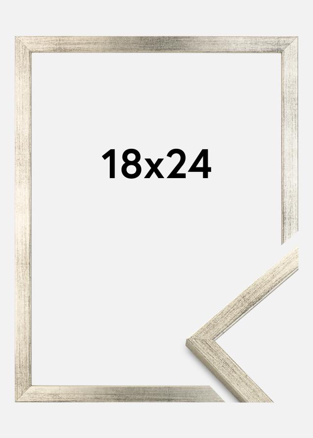 Moldura Galant Prateado 18x24 cm