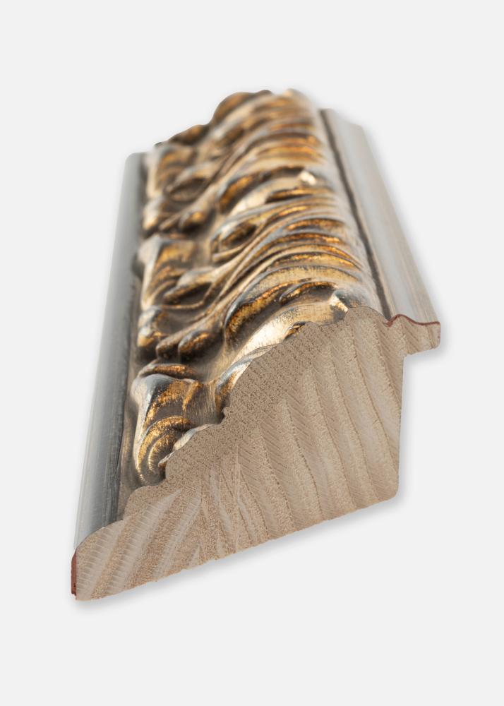 Espelho Odin Dourado/Preto - Por medida