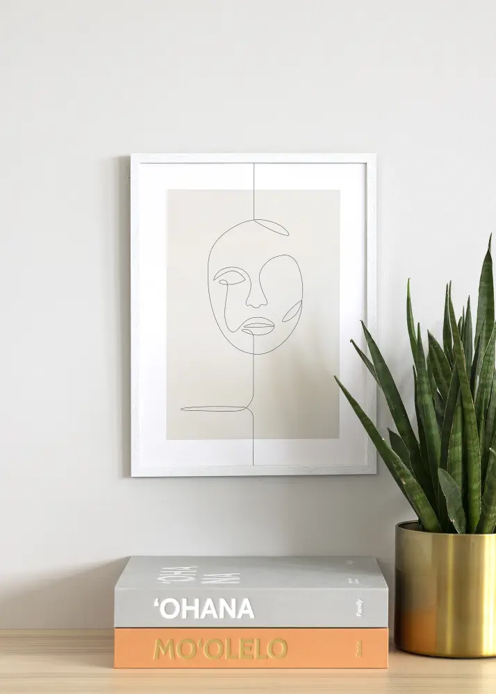Moldura Edsbyn Cold White 32,9x48,3 cm (A3+)